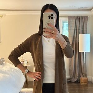 JCrew Long Sweater Cartigan